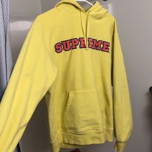 Supreme men’s large hoodie. Worn once.